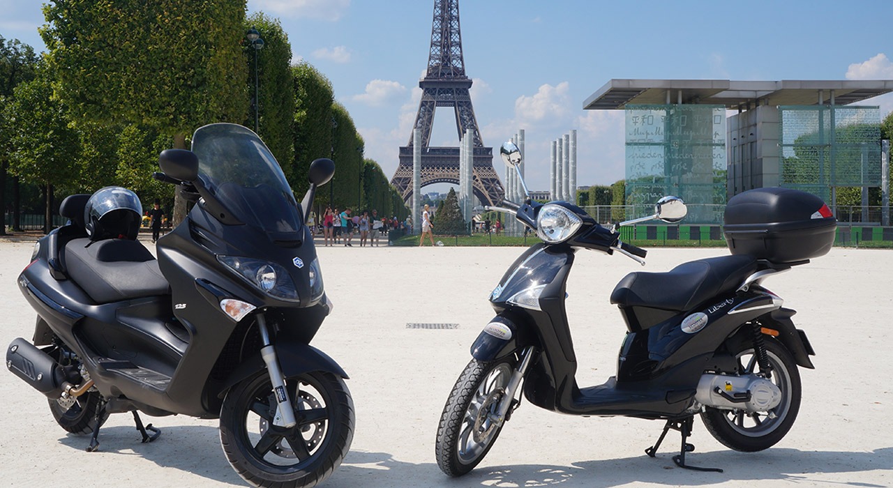 Rent a scooter in Paris Club Scooter Location