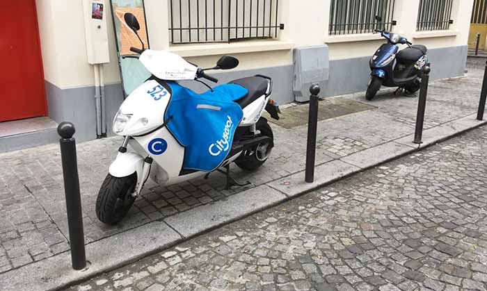 location de scooter ou free floating paris